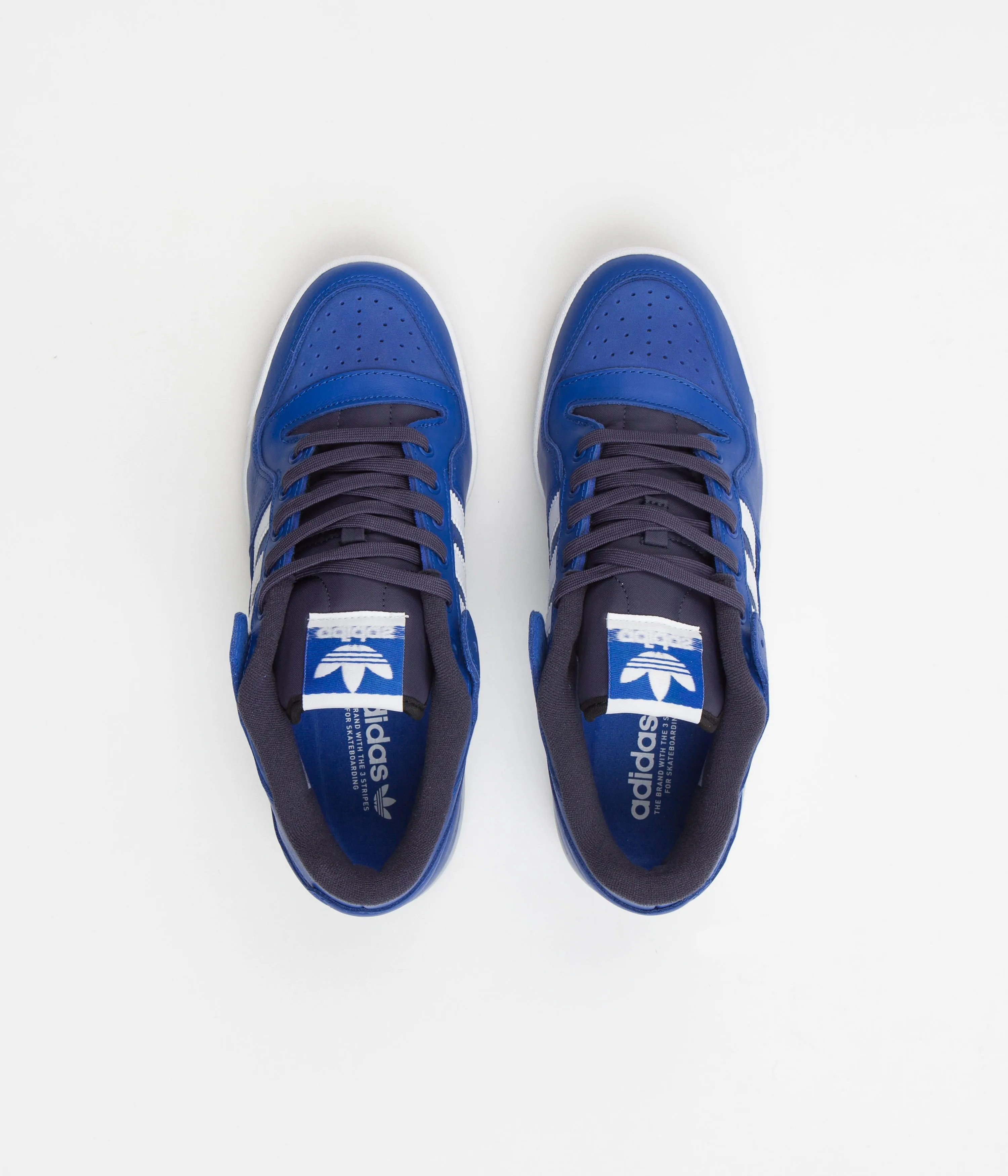 Adidas Forum 84 Low ADV Shoes - Bluebird / FTWR White / Shadow Navy