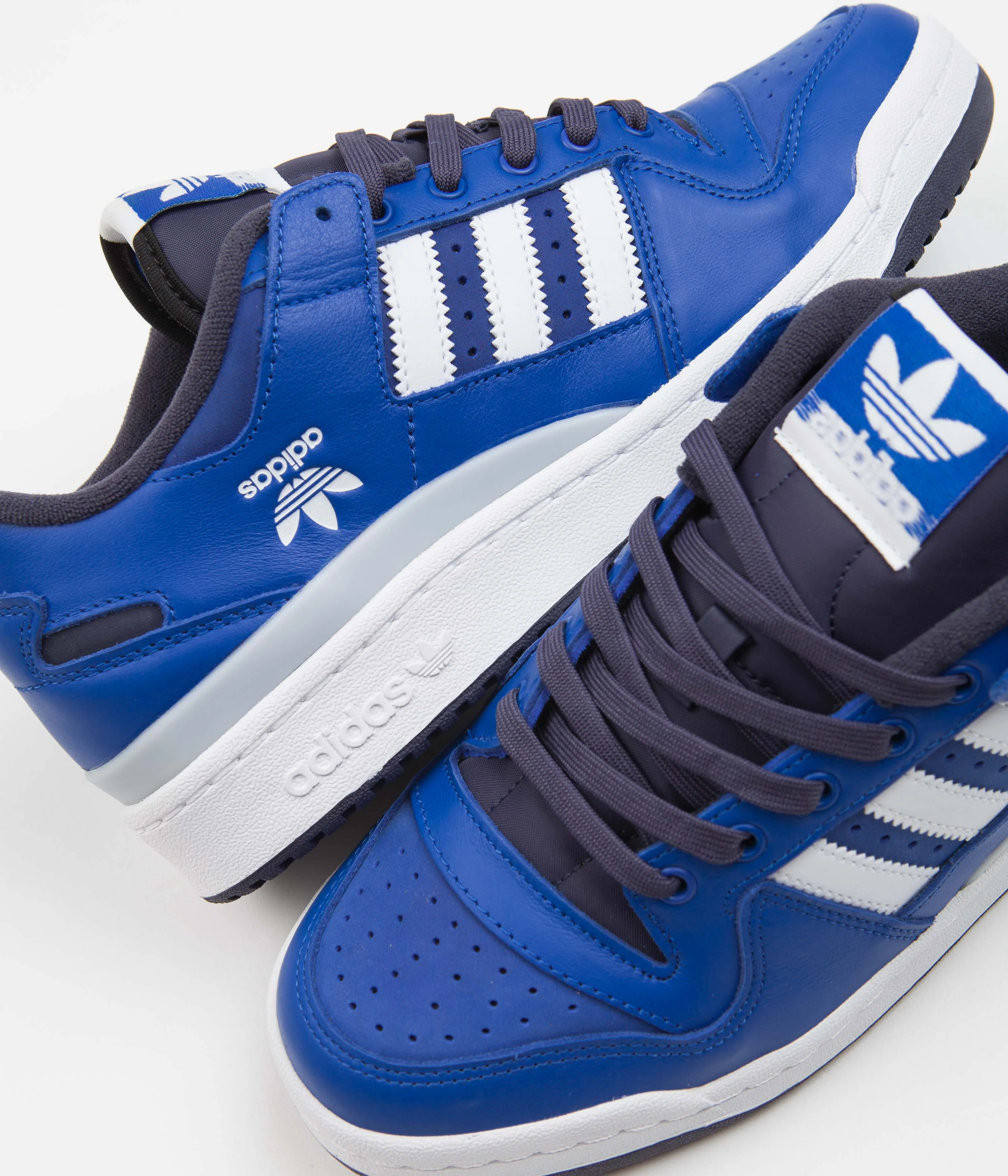 Adidas Forum 84 Low ADV Shoes - Bluebird / FTWR White / Shadow Navy