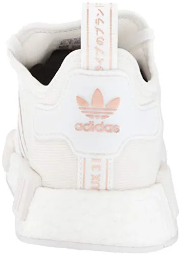 adidas Originals Women's NMD_r1 Sneaker, White/Rose Gold Metallic, 6