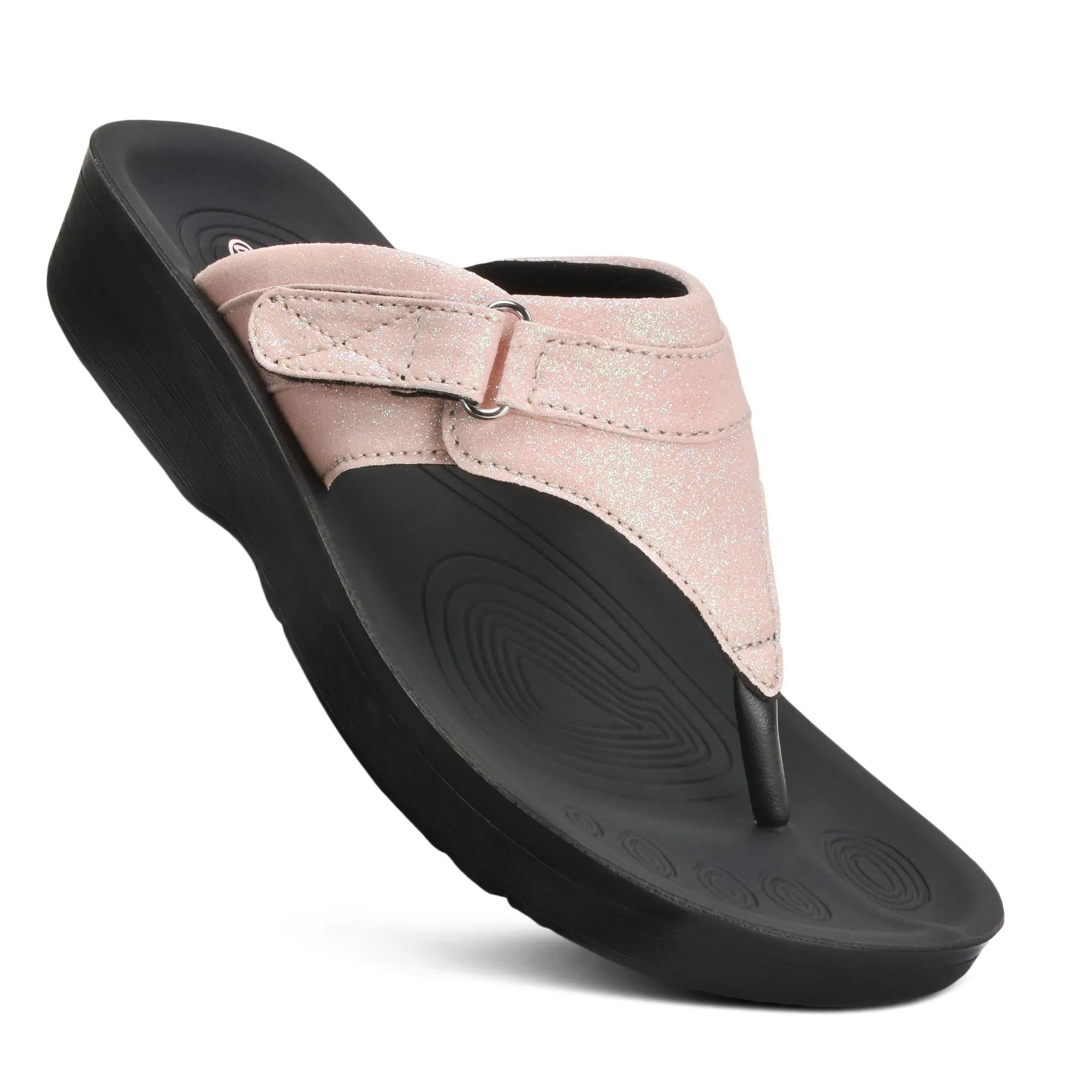 Aerothotic - Glynis Comfortable Casual Thong Women’s Walking Sandals.