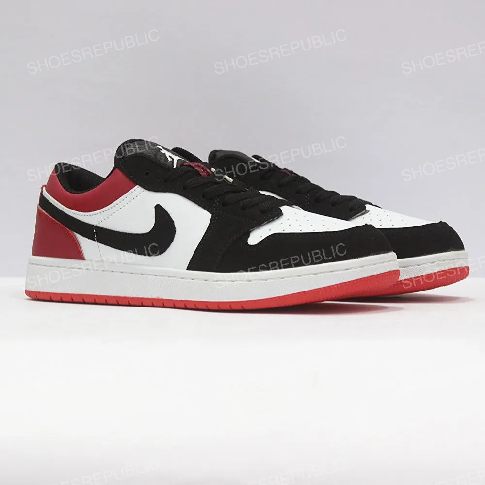 Air Jordan 1 Low Black Toe - Classic Black & Red