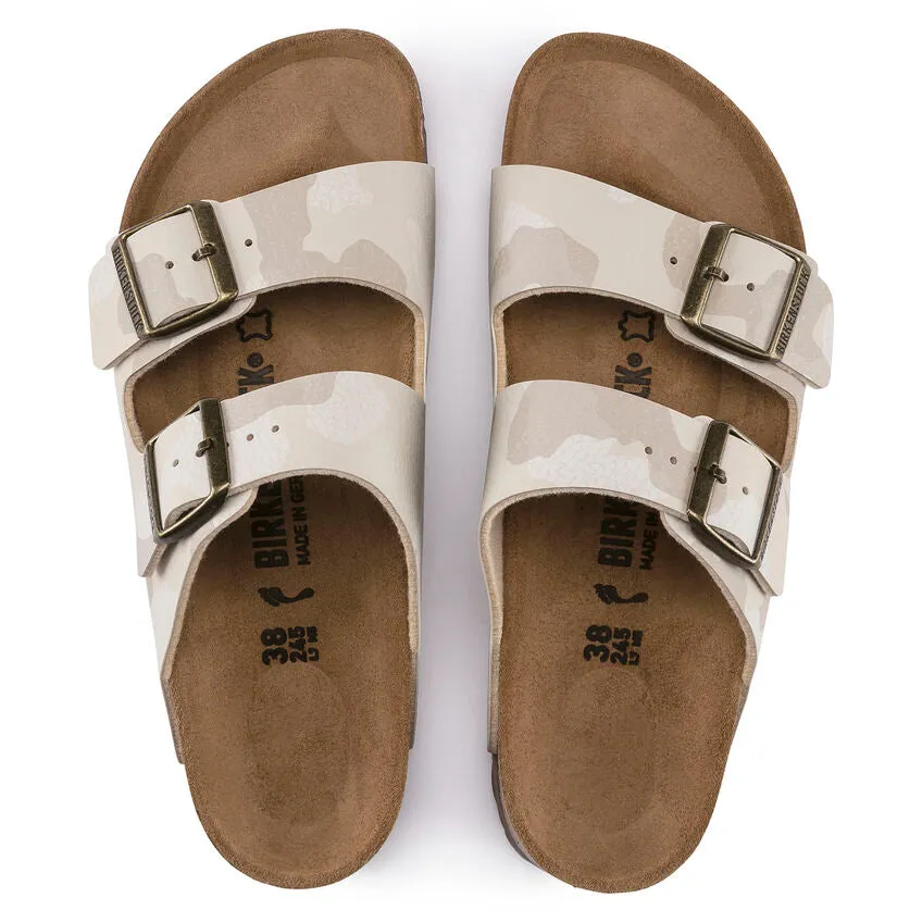 Birkenstock Arizona - Desert Soil Camo Sand Birko-Flor