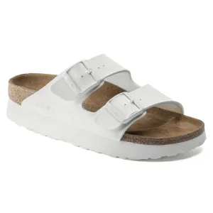 BIRKENSTOCK: ARIZONA GROOVED PLATFORM VEGAN SANDALS