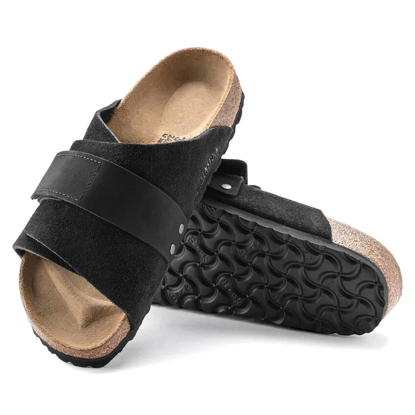 Birkenstock Kyoto - Black Suede