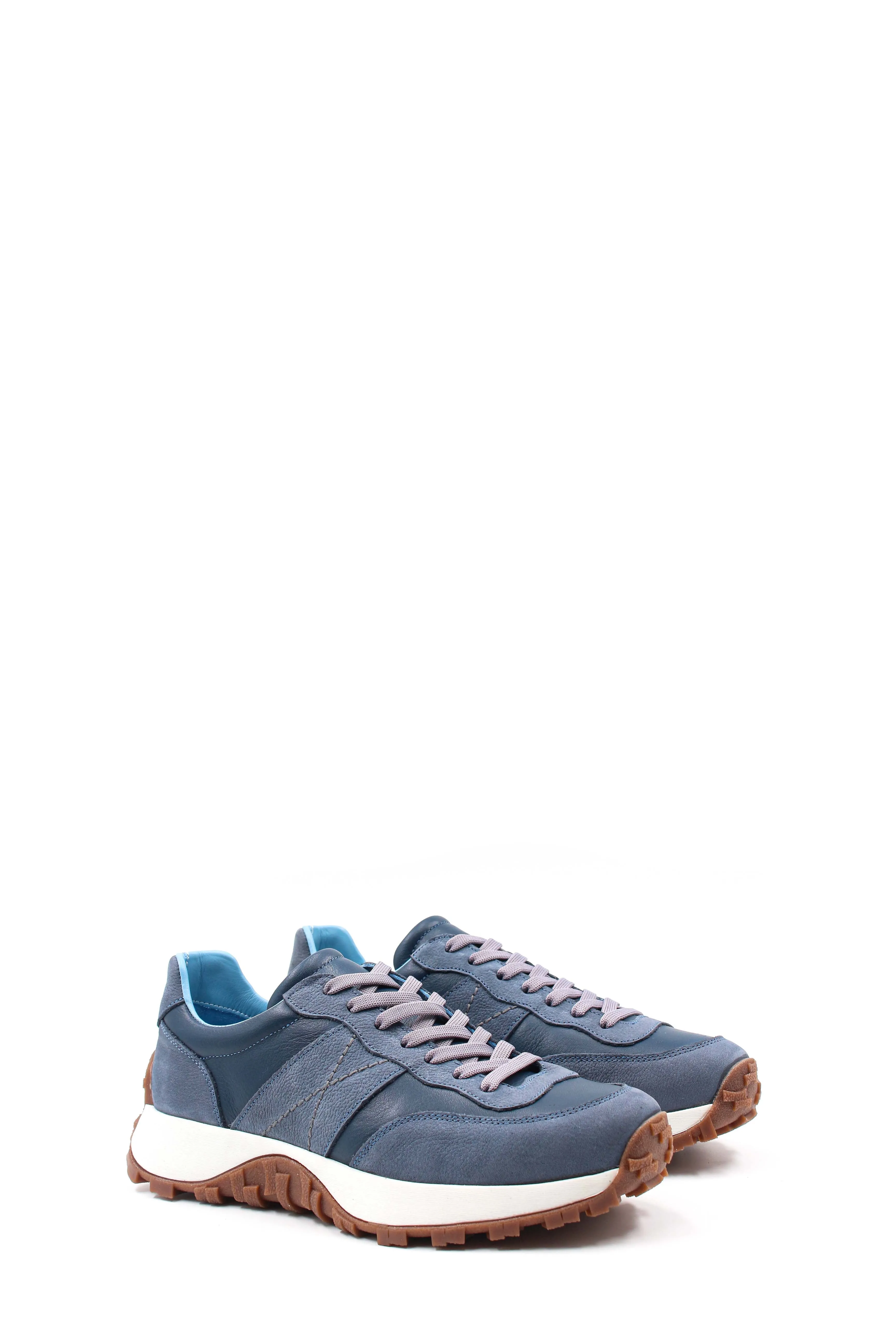 Blue Suede Trail Sneakers Wessi