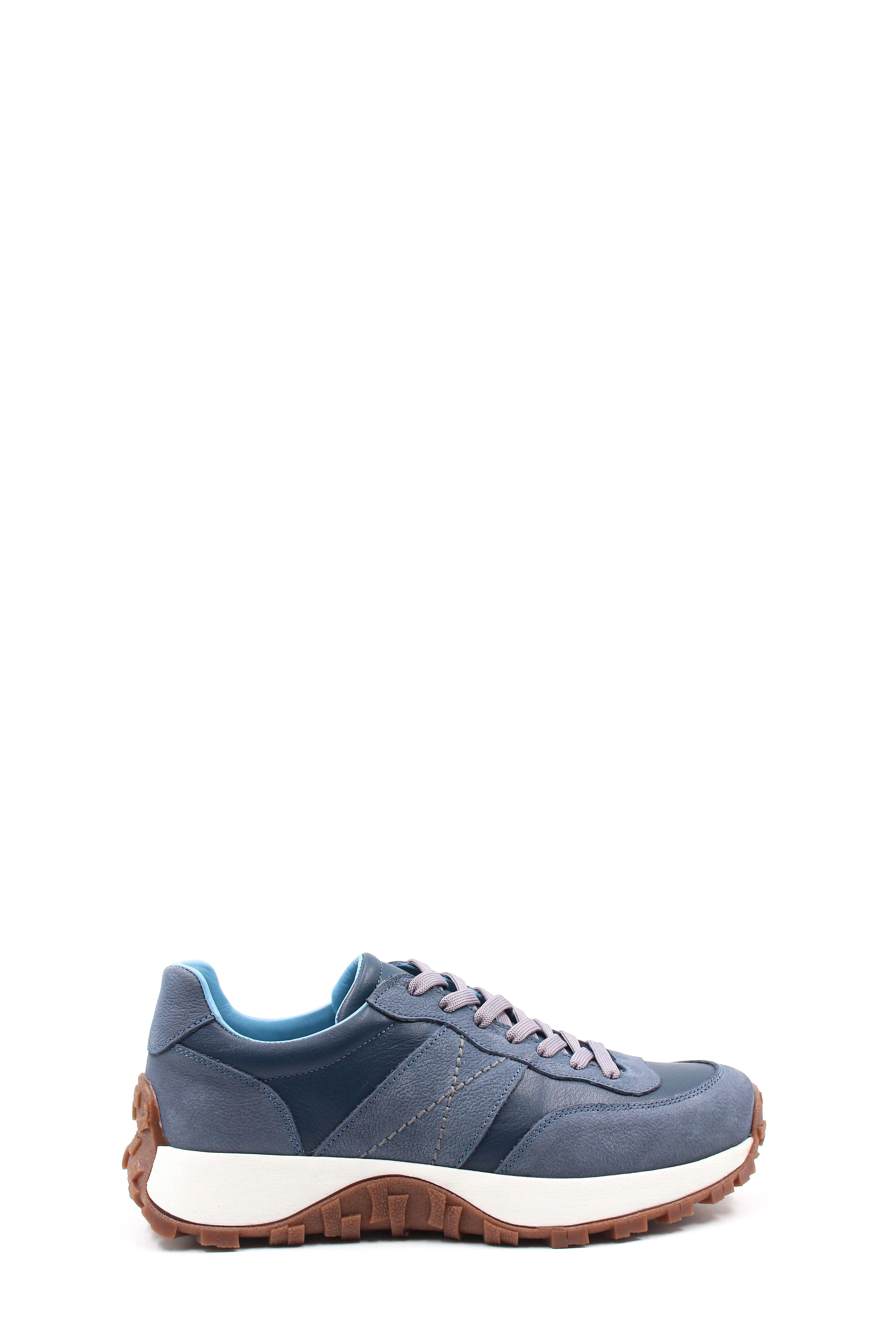 Blue Suede Trail Sneakers Wessi