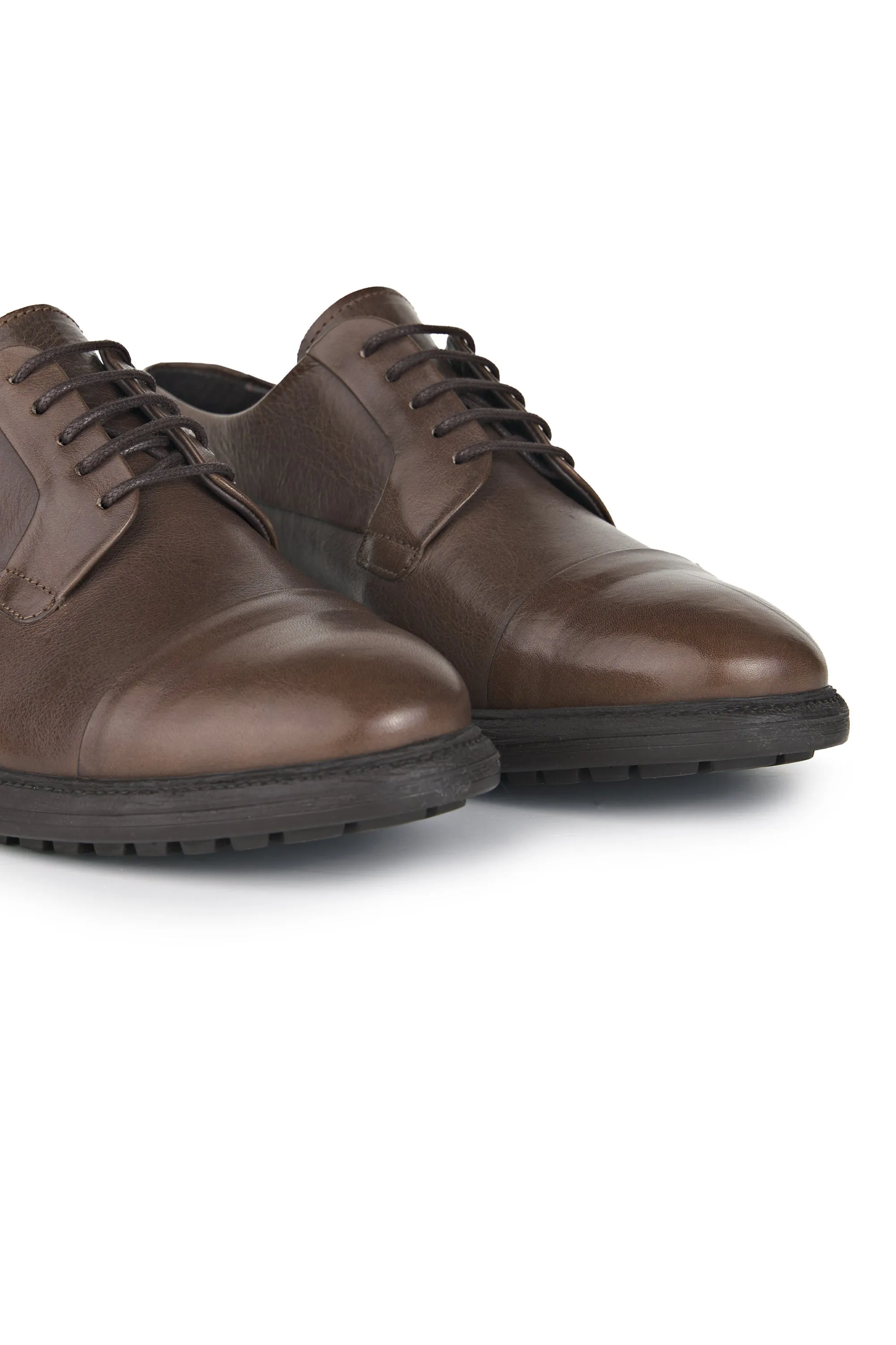 Calf Leather Derby Shoes