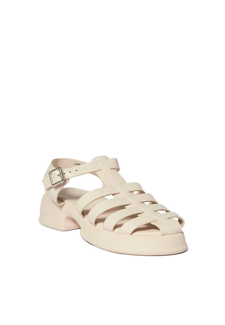 Cream Sandals