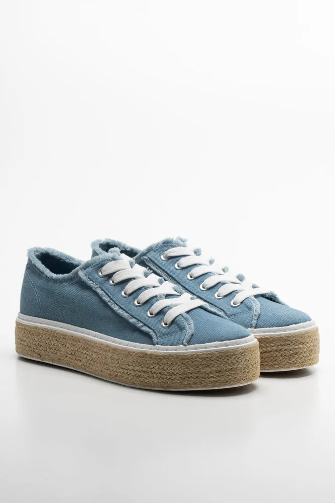 Denim Espadrille Sneaker