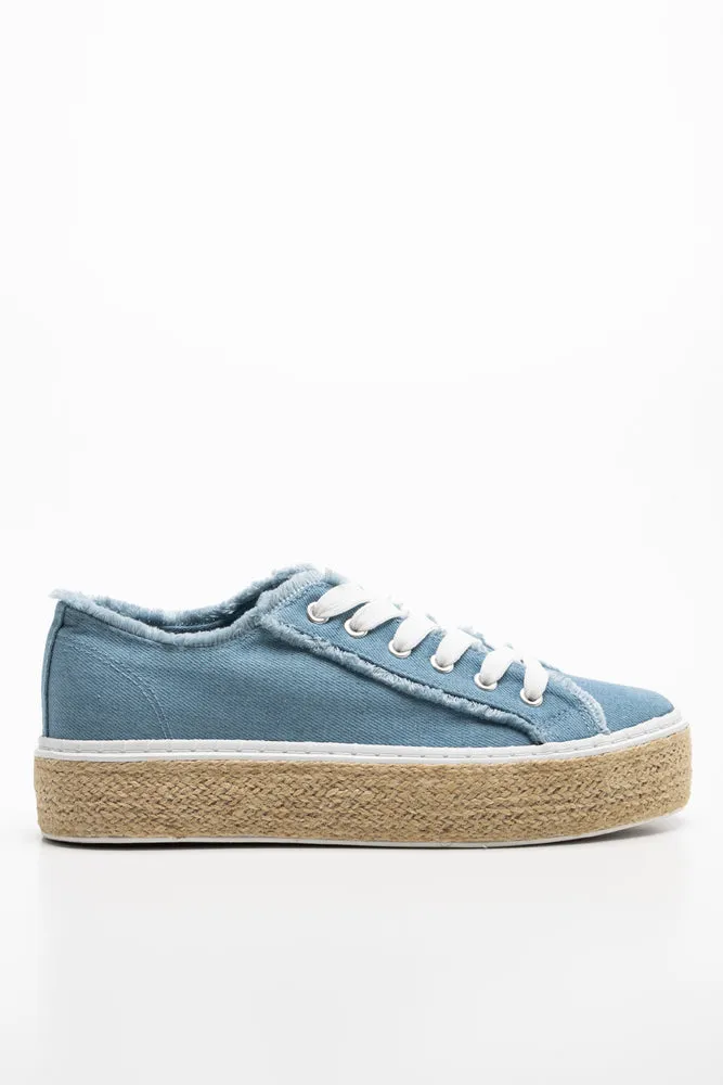 Denim Espadrille Sneaker