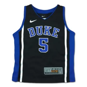 Duke Nike Elite Toddler Jersey #5