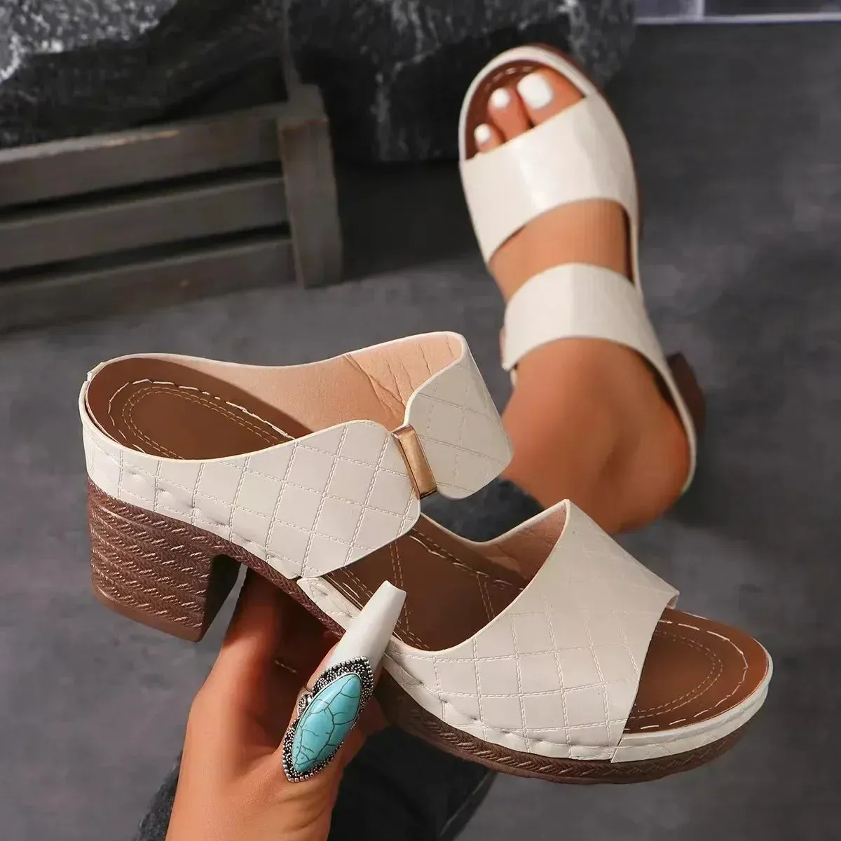 Elegant Platform Sandals for Women