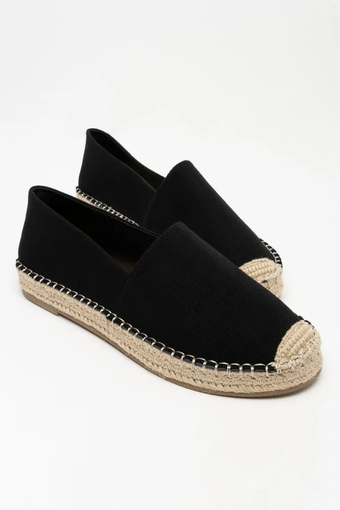 Espadrille Shoe Black