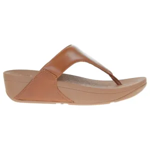 FitFlop Womens Sandals Lulu Toe-Post Casual Slip-On T-Bar Leather - UK 5.5