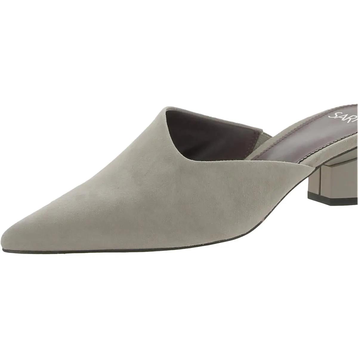 Franco Sarto Womens Visa Leather Slip On Mules