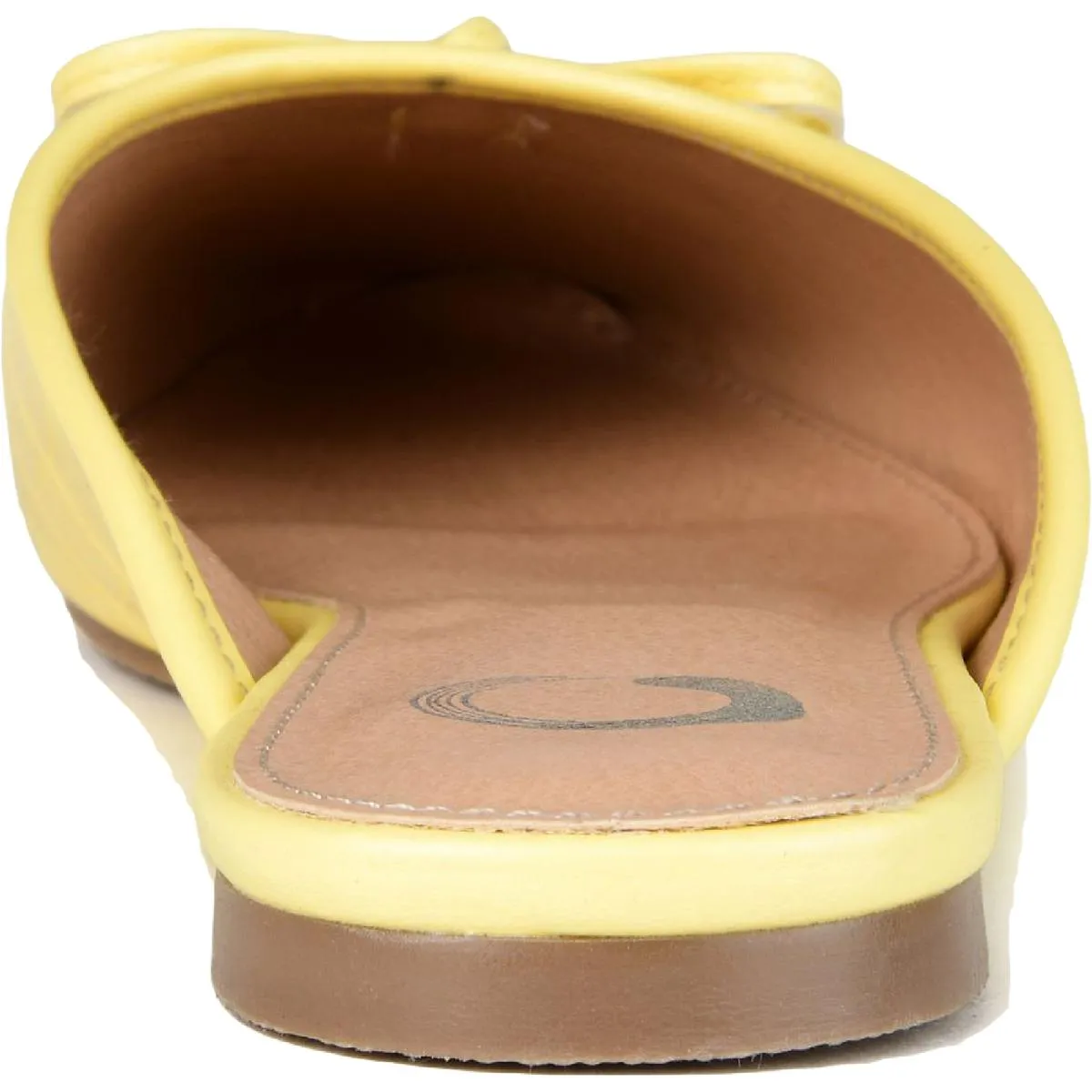 Journee Collection Womens Embossed Slip On Mules