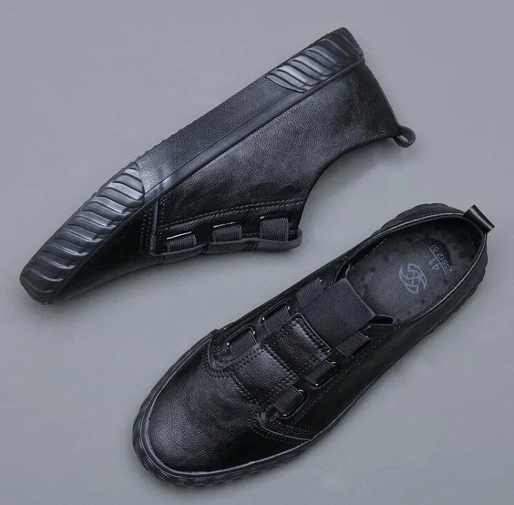 Men Leather Casual Fashion Leather Sneaker