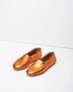 Metallic Slip-On