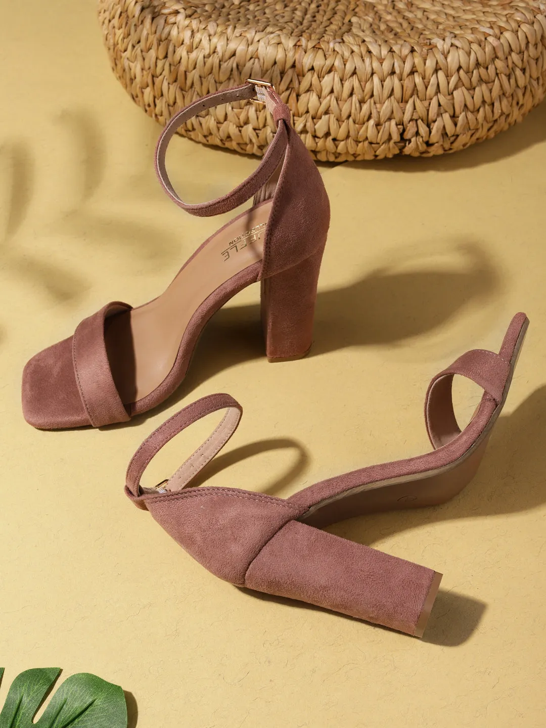 Nude Micro Block Sandals (TC-RAH29-NUDMIC)