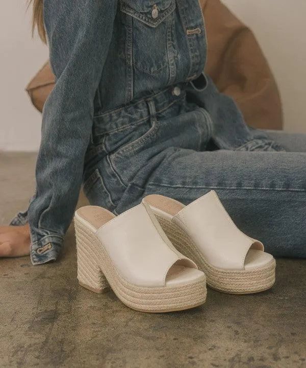 OASIS SOCIETY Melissa - Espadrille Platform Slide