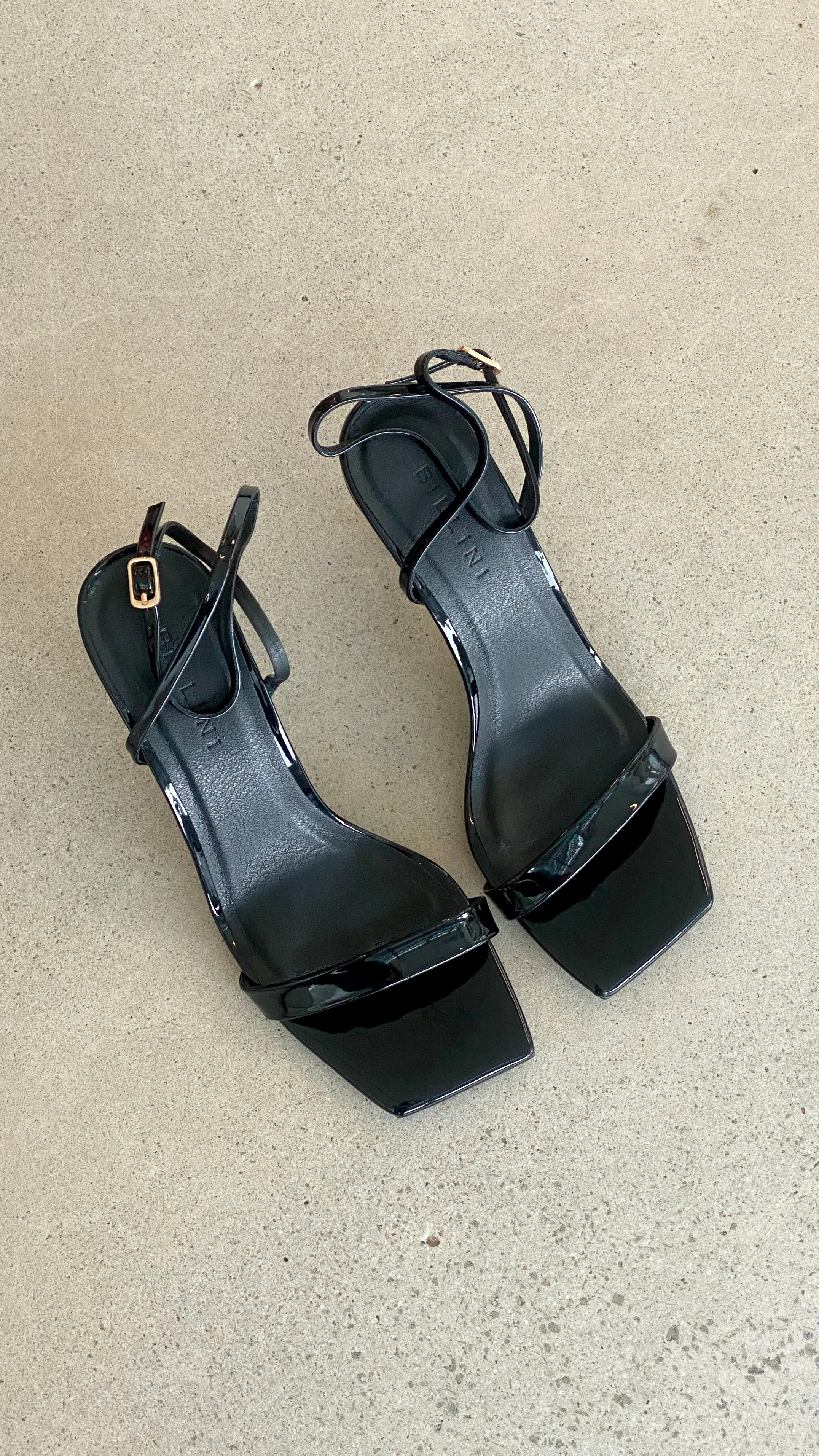 Octans Heels - Black Patent