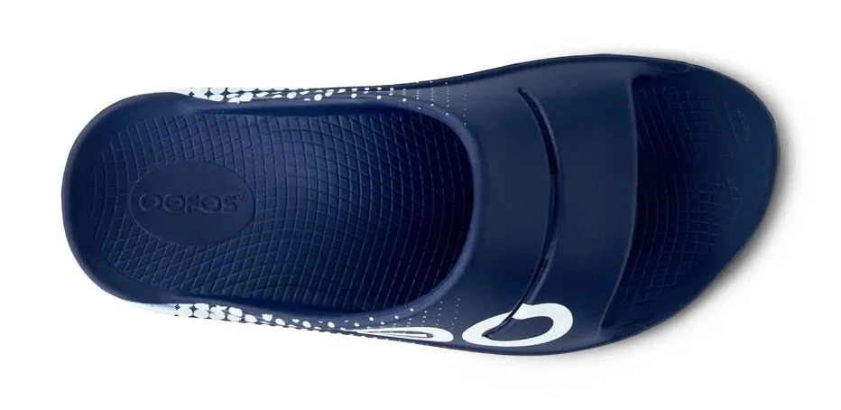 OOFOS OOahh Sport Slide - Matrix Navy