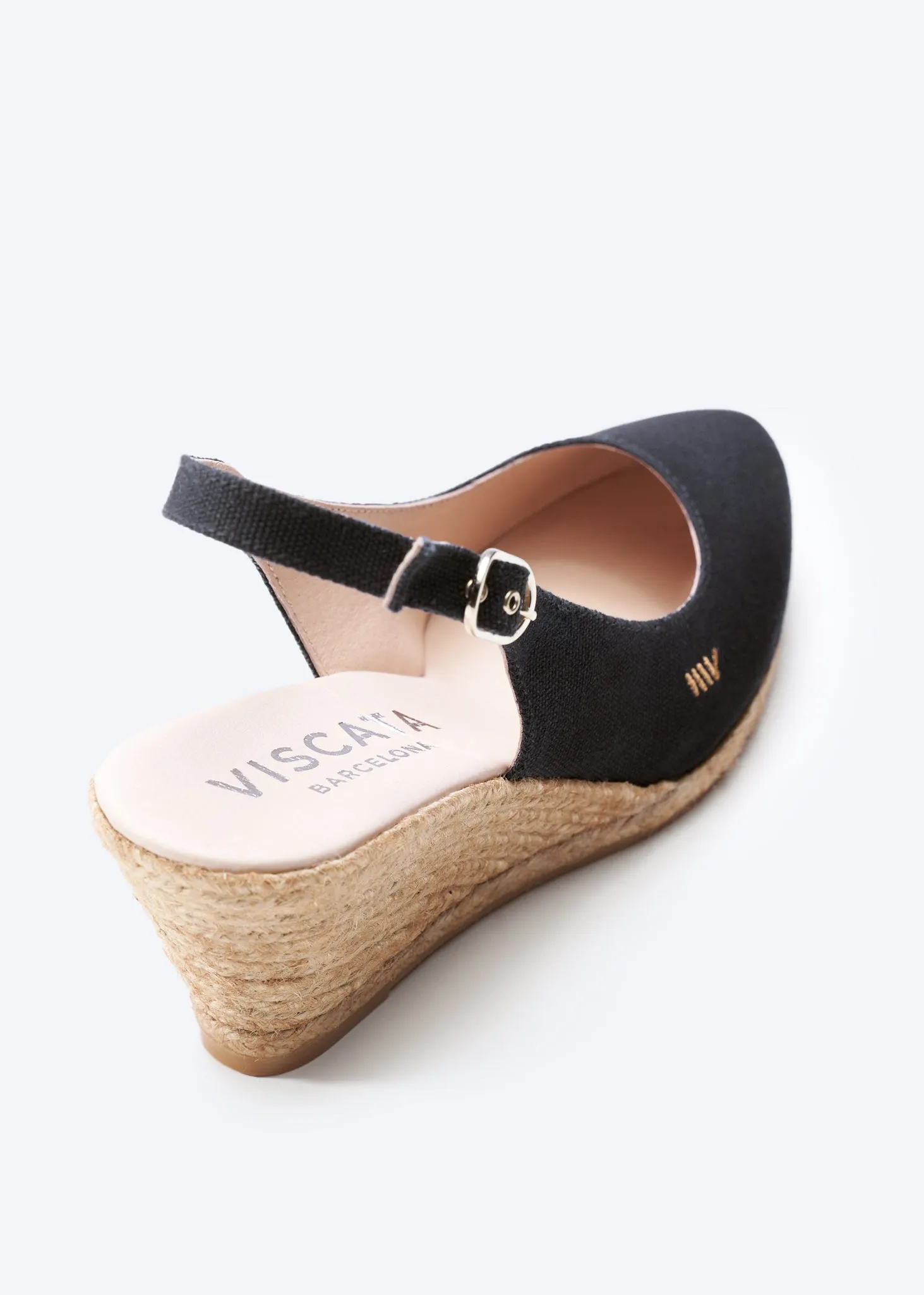 Palomera Canvas Espadrille Wedges