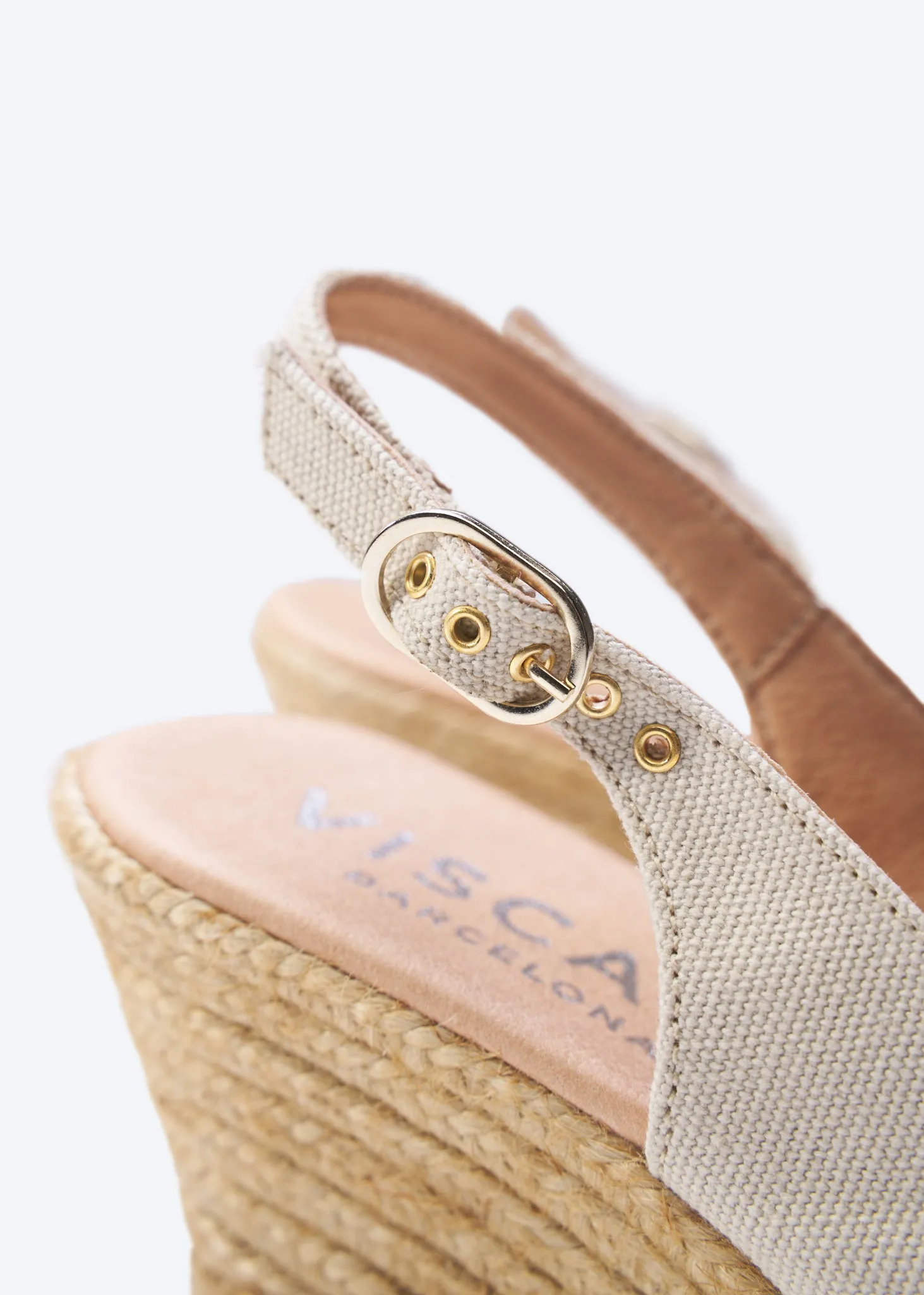 Palomera Canvas Espadrille Wedges