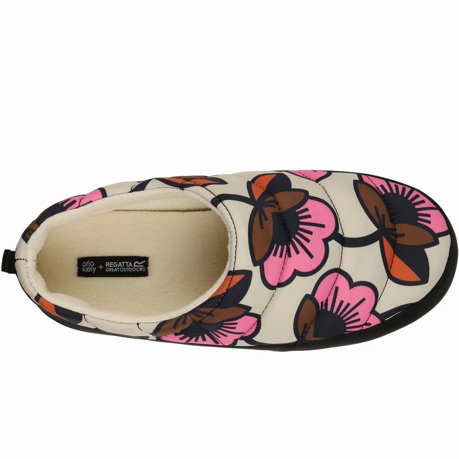 Regatta Womens Orla Kiely Tent Mule Slip On Slippers