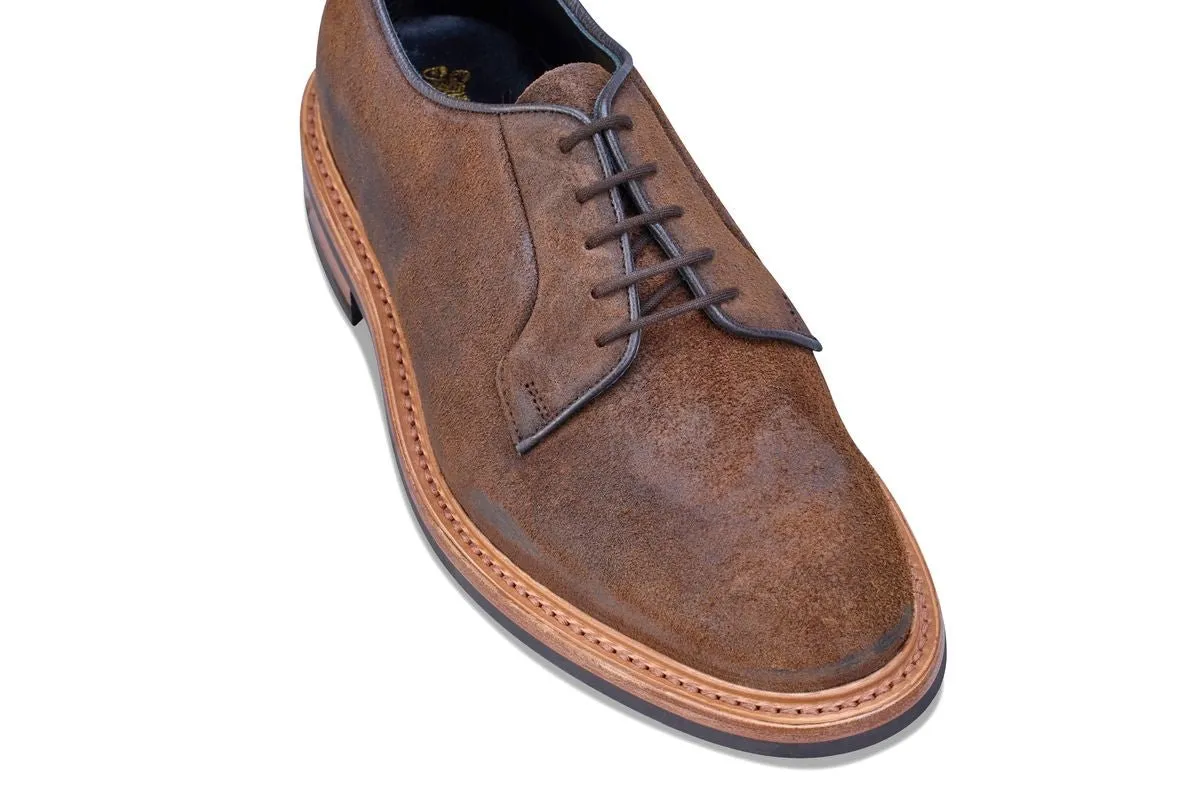 Robert Derby Shoe - Snuff Reverse Suede