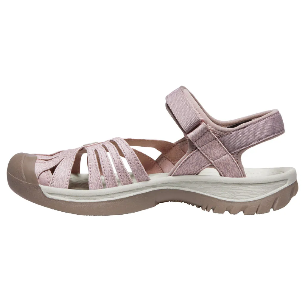 Rose Washable Textile Women's Casual Sandals