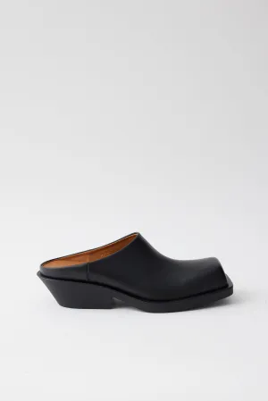 Sabot Square Toe Mules