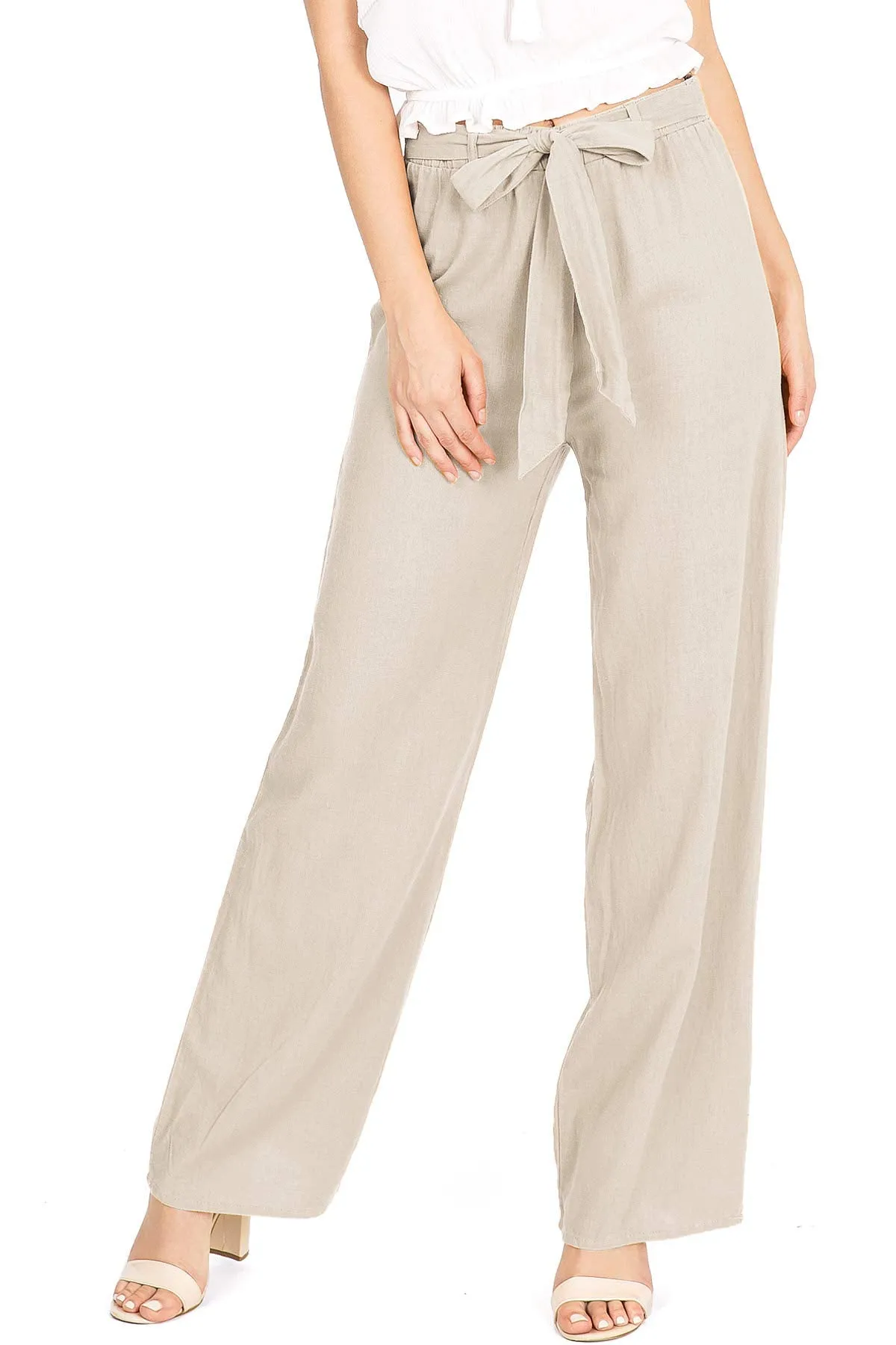 Sandy Shores Linen Pants