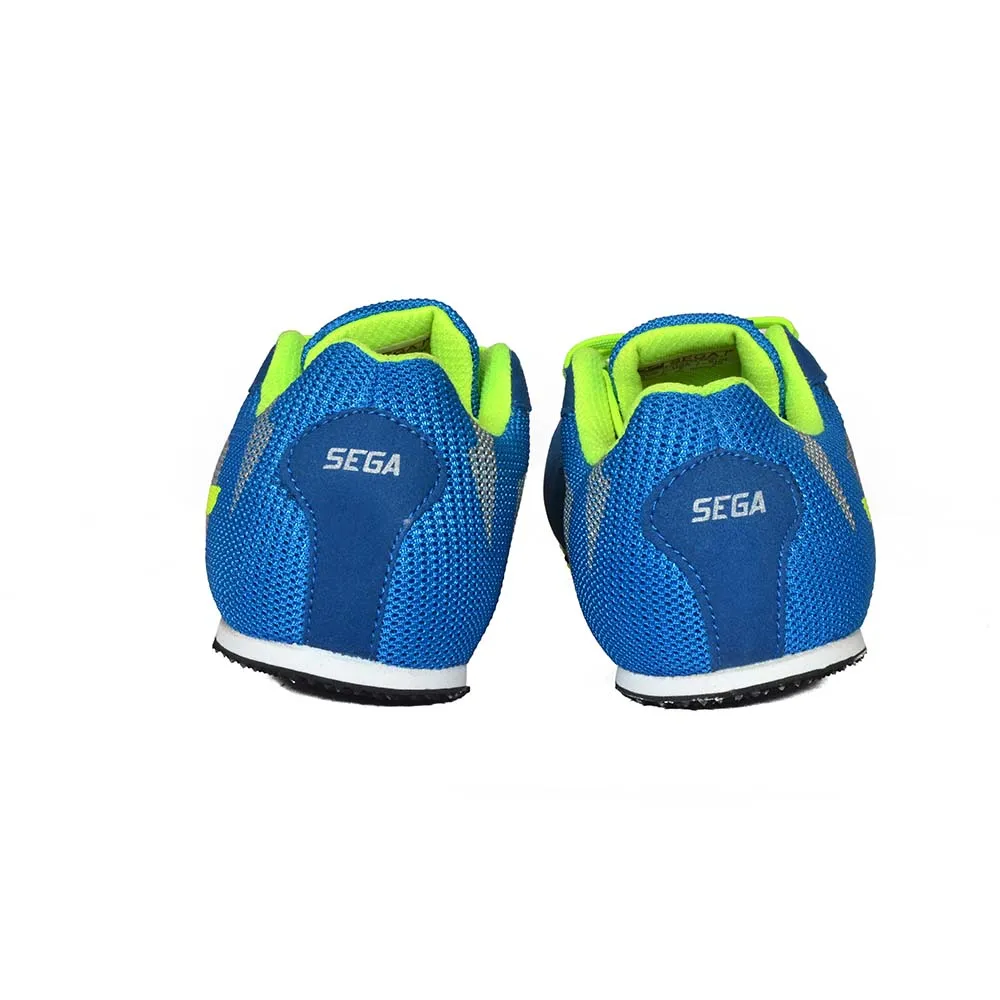 Sega Fly Spikes Running Athletic Shoes for Men (Blue/Green)