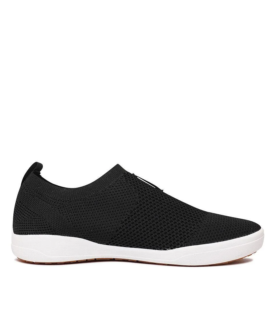 Sina 64 Black Mesh Sneakers