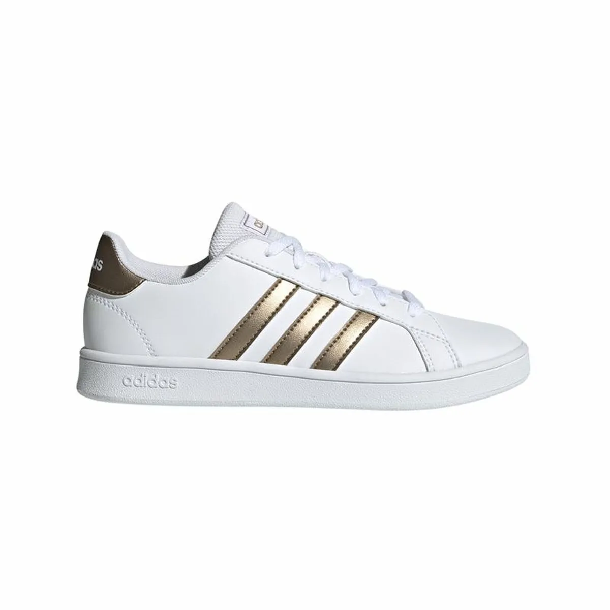 Sports Shoes for Kids Adidas Grand Court White