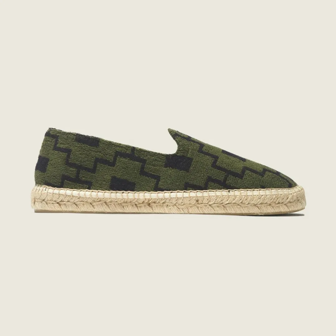 Terry Espadrilles (Green Machu)