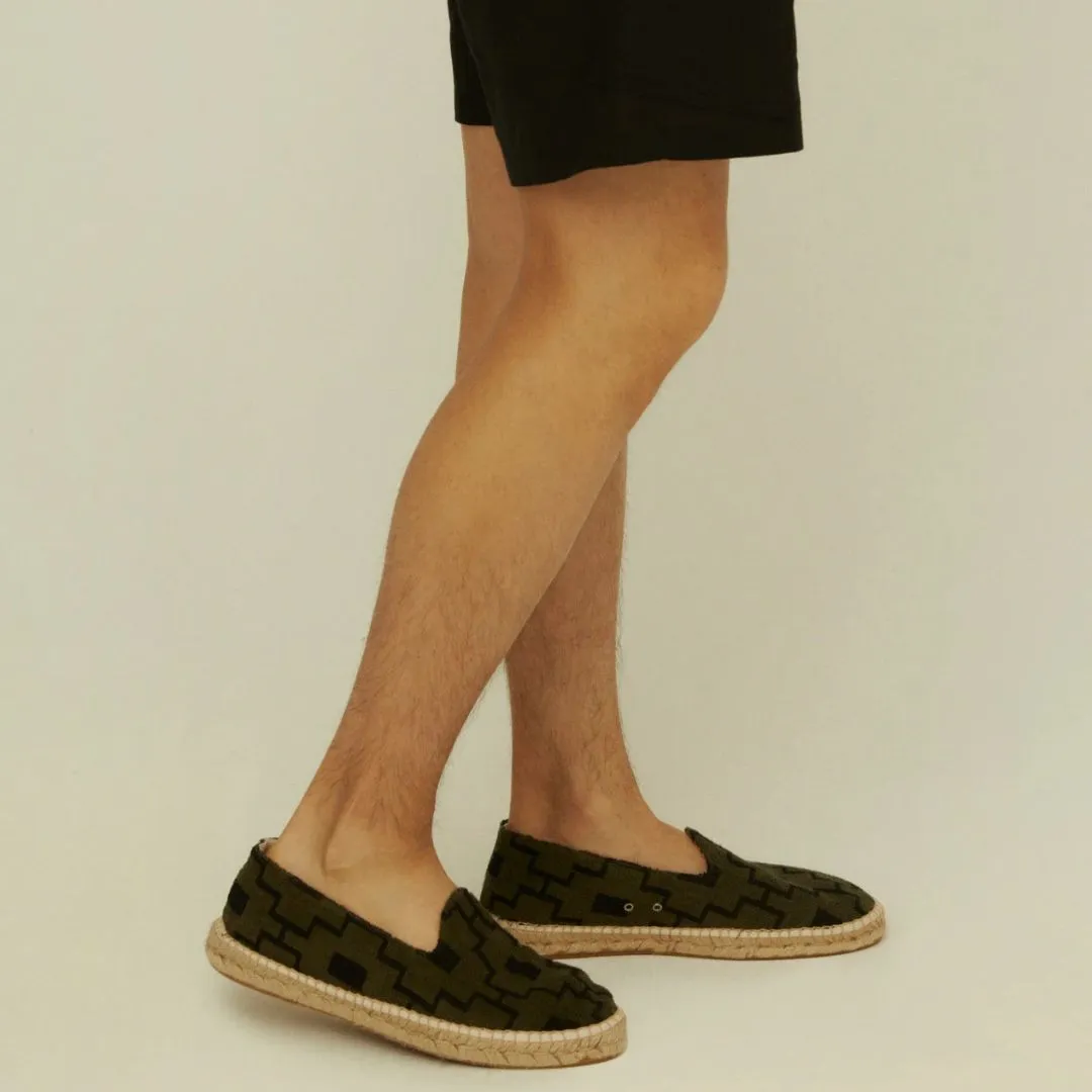 Terry Espadrilles (Green Machu)