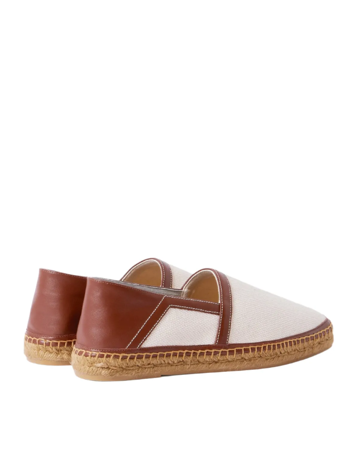 Tom Ford Mens Espadrilles In Brown/White