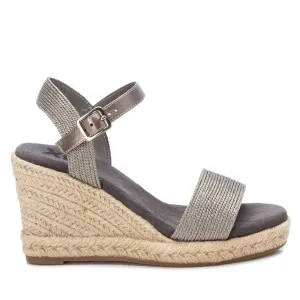 Venecia Silver Espadrilles