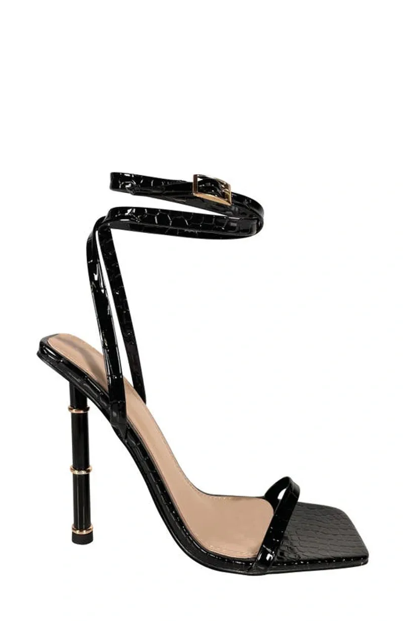 WON-BLACKCROC STILETTO SANDAL