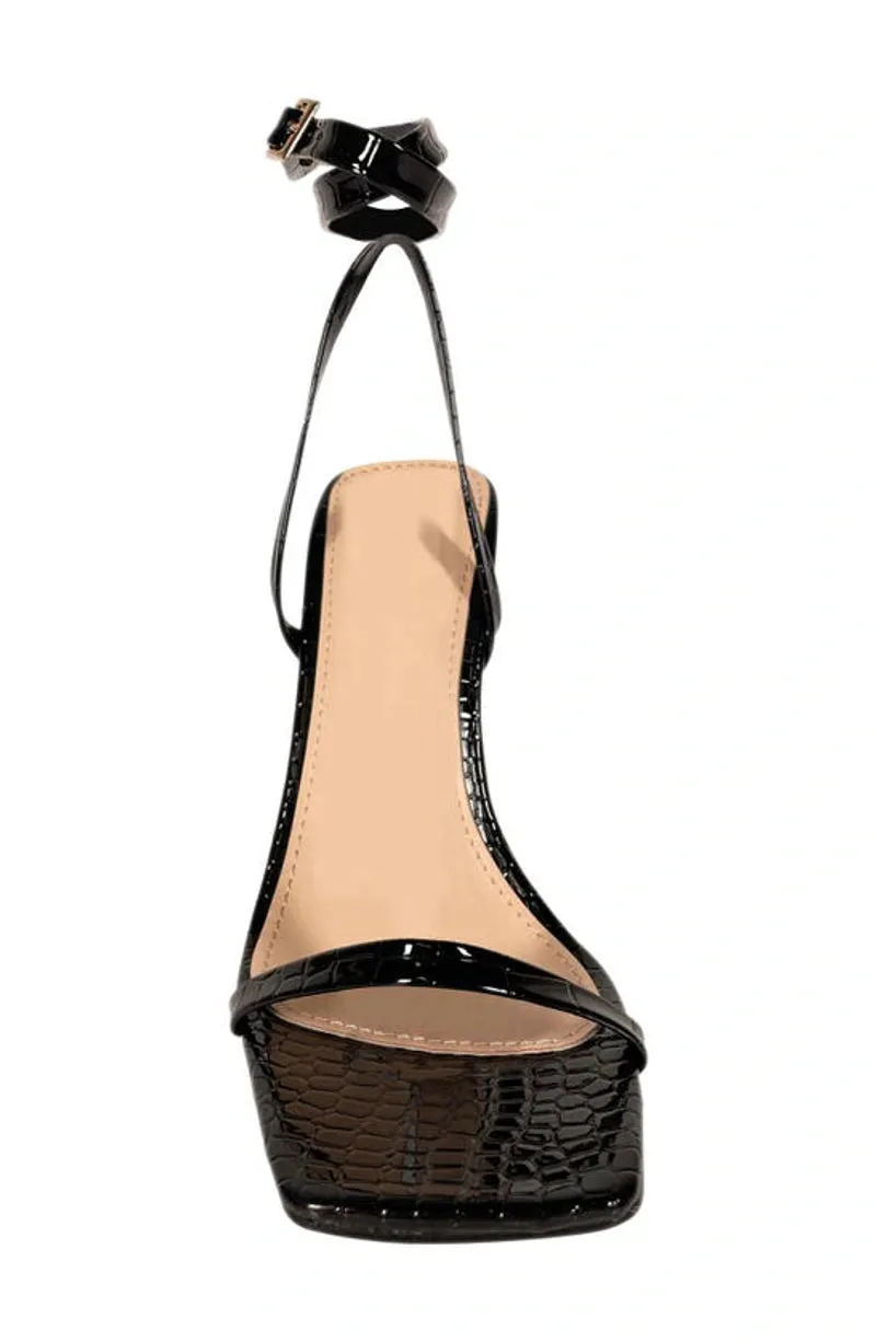 WON-BLACKCROC STILETTO SANDAL