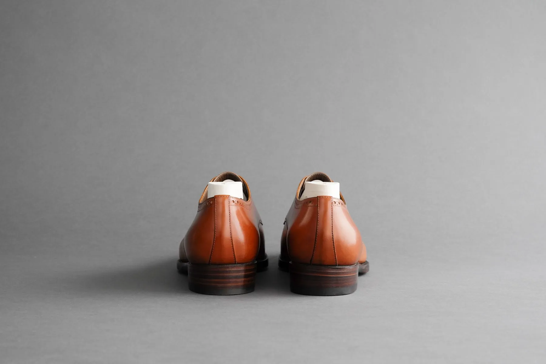 ZeroFiveThree.Havana Toe-Cap Derby Shoes from Bavarian Calf